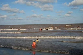 Một góc biển Hải Hậu 