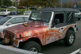 Rùng rợn những chiếc xe cho ngày lễ Halloween