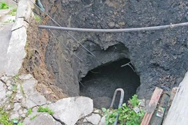 "Hố tử thần" lớn, xuất hiện ở TP Hạ Long