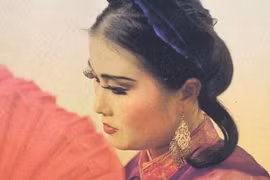 Ảnh về Hà Nội trên giấy dó