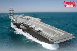 [Infographic] USS Gerald R Ford - Siêu tàu sân bay mạnh nhất thế giới
