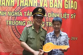 Khang trang mái ấm tặng thân nhân liệt sỹ Trương Quang Trợ