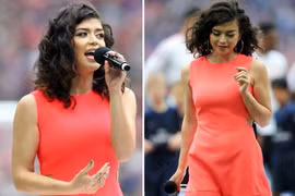 Sự cố hài hước ở chung kết FA Cup khi ca sỹ quên lời bài hát quốc ca