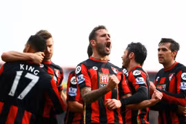 M.U, Chelsea và Man City… "xách dép" cho Bournemouth