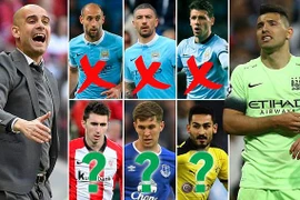 Lộ diện những gương mặt sắp bị Guardiola đẩy khỏi Man City 