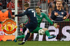 M.U sẵn sàng "phá két" vì ngôi sao của Atletico Madrid