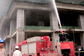 Diễn tập PCCC tại Royal City