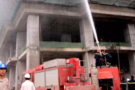 Diễn tập PCCC tại Royal City