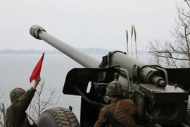 Triều Tiên tập trận bắn đạn thật