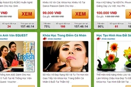 Tù mù “chợ giáo dục” online