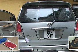 Chiếc xe Innova màu bạc đáng nghi 