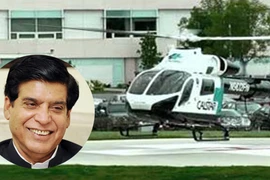 Thủ tướng Pakistan bị chỉ trích vì định xây bãi đỗ trực thăng tại nhà riêng