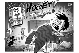 Khốn khổ với thiết bị chống trộm 