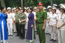 Phát huy truyền thống và trách nhiệm nữ CBCS Công an Thủ đô 