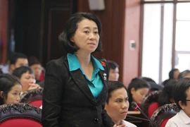 Tán thành bãi nhiệm ĐBQH Đặng Thị Hoàng Yến