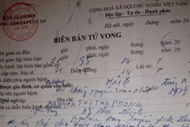 Gia đình nạn nhân “tố” phòng khám tẩu tán chứng cứ