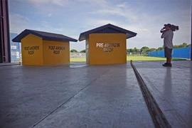 Bão nhân tạo giúp xây dựng tòa nhà chống bão 