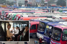 Siết chặt hoạt động xe khách