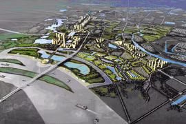 “Đánh thức” tiềm năng bờ Bắc sông Hồng 