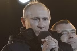 Putin và giọt nước mắt của chiến thắng