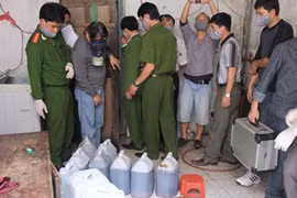 ‘‘Xưởng” sản xuất ma túy trong thành phố