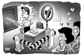 Khi trò “cảm nắng” thầy 