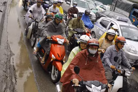 Không khí lạnh tràn về, Bắc bộ mưa giông diện rộng 