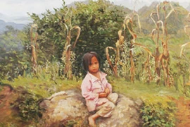 Họa sỹ Ba Lan-Franciszek Ryszard MAZUREK mê vẻ đẹp thanh bình của Việt Nam