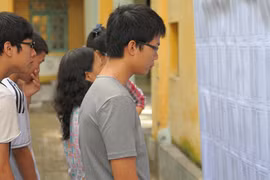 Phấp phỏng ngóng điểm vào lớp 10