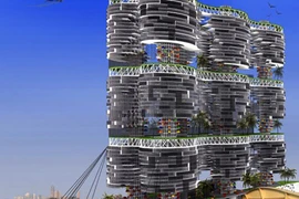 Độc đáo bãi đỗ xe 