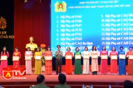 CATP Hà Nội kỷ niệm 90 năm Ngày thành lập Hội Liên hiệp phụ nữ Việt Nam