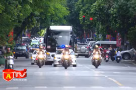 Đảm bảo ATGT trong những ngày diễn ra Đại hội Đảng bộ TP Hà Nội