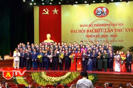 Bế mạc Đại hội Đảng bộ TP Hà Nội lần thứ XVII, nhiệm kỳ 2020 - 2025