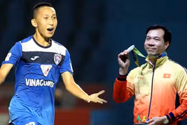 Xuân Tú tạm xếp trên Xuân Vinh ở cuộc đua "Nam VĐV xuất sắc nhất"