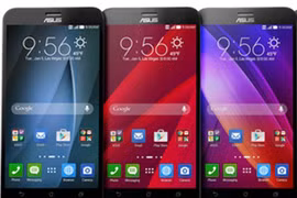 Asus Zenfone 2: Viền mỏng 3.9 mm, RAM 4GB, chạy Android L, giá từ 4tr