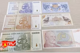 Tiền in hình hổ đắt khách dịp Tết