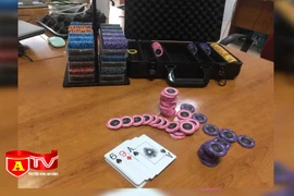 Triệt phá ổ bạc dưới hình thức Porker