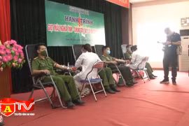 Chuyện về những chiến sĩ công an luôn sẵn sàng hiến máu cứu người