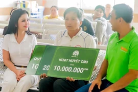 Hoa hậu Janny Thủy Trần hỗ trợ mổ tim cho bệnh nhân khó khăn