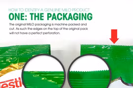 Malaysia phát hiện sữa Milo giả 