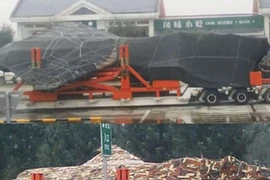 Lộ ảnh nghi là chiến đấu cơ thế hệ 5 FC-31 của Trung Quốc