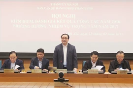 Ban Cán sự Đảng UBND TP Hà Nội kiểm điểm toàn diện các mặt công tác