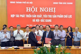 Bắc Giang cam kết cung cấp thực phẩm sạch phục vụ nhân dân Hà Nội