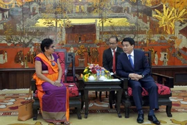 Chủ tịch UBND TP Nguyễn Đức Chung tiếp Đại sứ Sri Lanka