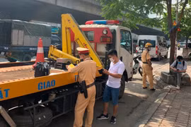 Hà Nội: Một cung đường ‘nóng”, trên 1.500 xe khách bị xử lý