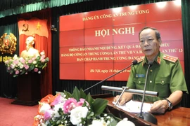 Bộ Công an tổ chức hội nghị thông báo nội dung, kết quả Đại hội đại biểu Đảng bộ Công an Trung ương lần thứ VII