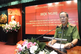 Bộ Công an tổ chức hội nghị thông báo nội dung, kết quả Đại hội đại biểu Đảng bộ Công an Trung ương lần thứ VII