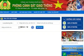 Công an Hà Nội hướng dẫn công dân tra cứu xe vi phạm giao thông