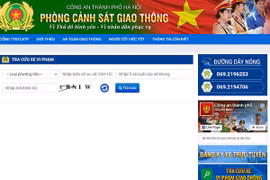 Công an Hà Nội hướng dẫn công dân tra cứu xe vi phạm giao thông
