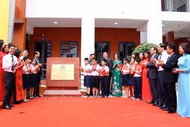 Khánh thành trường học chào mừng kỷ niệm 1010 năm Thăng Long - Hà Nội